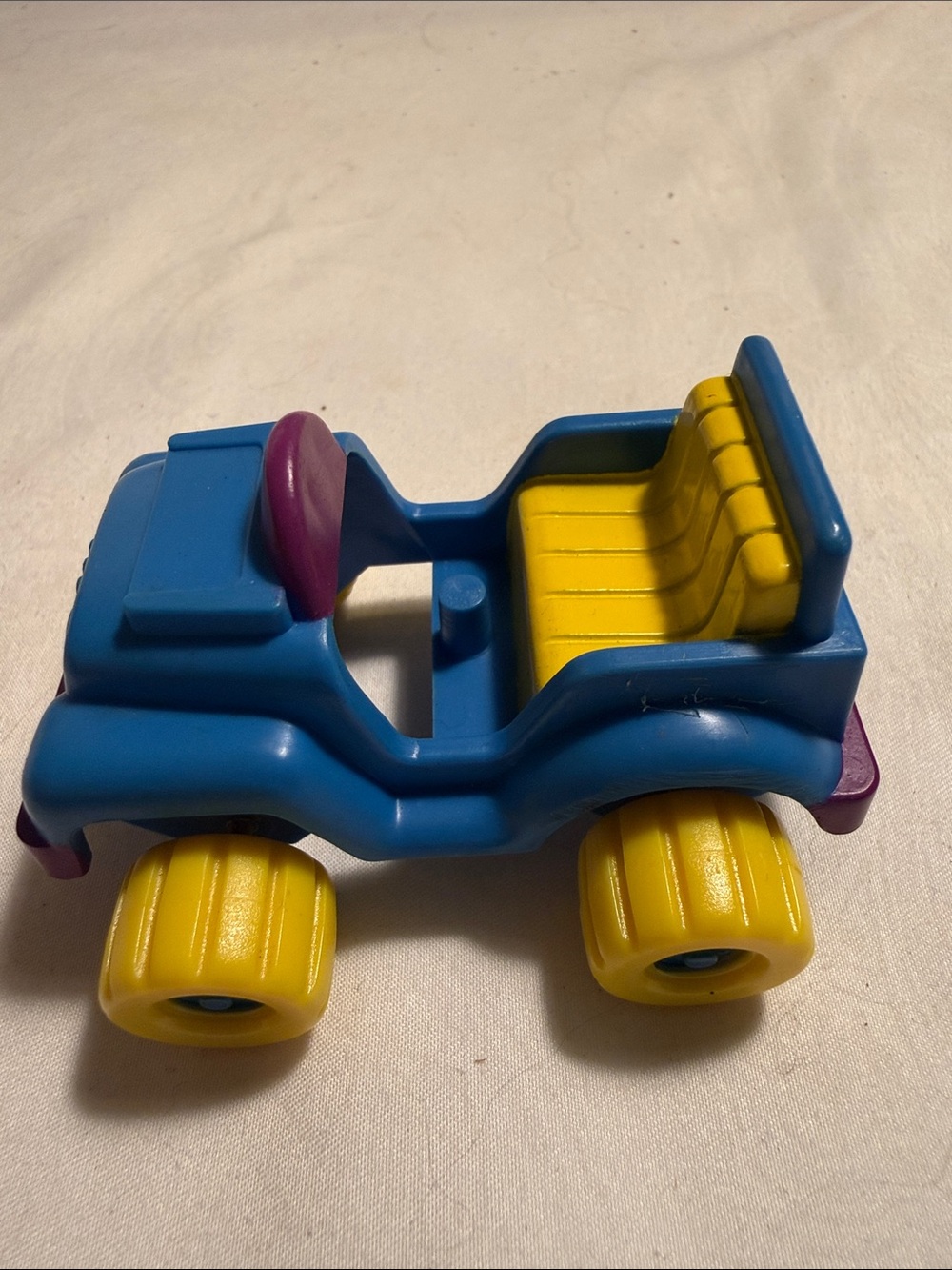 Vintage McDonald's Happy Meal 1988 Garfield Toy Jeep missing Garfield